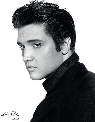 Elvis Portrait, 40 x 50 cm, Leinwanddruck