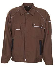 Planam Men;Women Canvas 320 Waisted jacket Canvas 320'' Size 64 in black (pack of 1)'