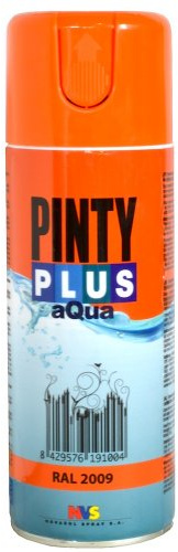 583 - Pinty Plus - aQua - Gloss - 400ml (520cc) - Orange - RAL 2009