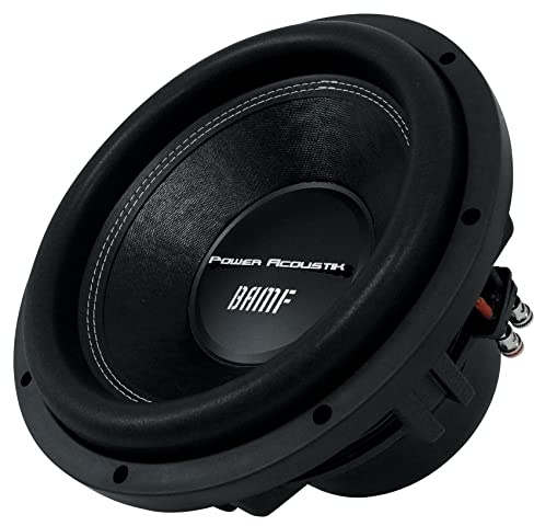 Power Acoustik BAMF-122 Bumper-122 Subwoofer 3500 Watts 12 inches Dual Suspension,Black