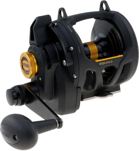 Penn Squall Lever Drag 2-Gang-Angelrolle zum Schleppangeln
