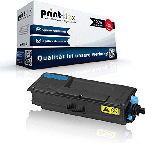 Print-Klex Tonerkartusche - 12.500 Seiten - kompatibel für Kyocera FS4100 FS4100DN FS4200 FS4200DN TK3100 TK-3100 - Eco Plus Serie