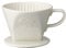 kalita Ceramic Coffee Dripper 102 - Lotto White # 02001 by