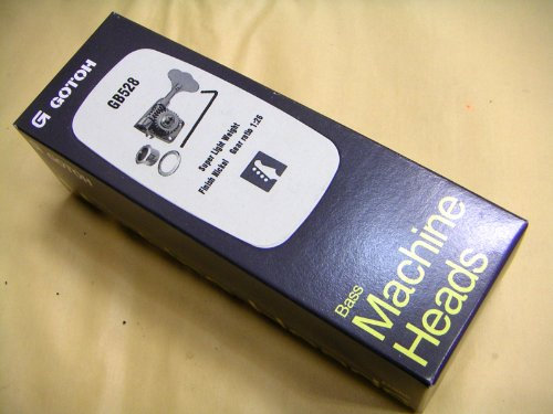 Gotoh GB-528 Einzelmechanik links nickel