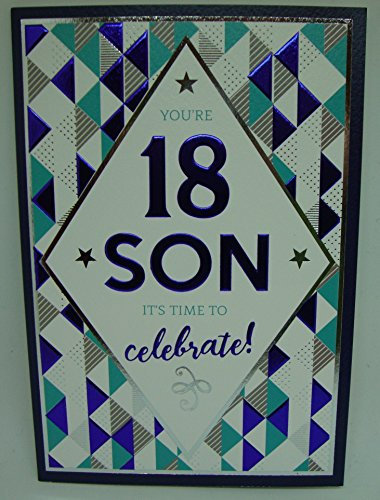 Son 18th Birthday Card