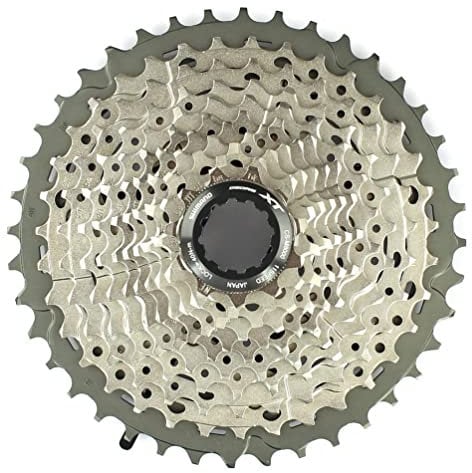 Shimano 11V.11/46 Deocre XT Fahrrad-Kassette, schwarz/silber, Einheitsgröße
