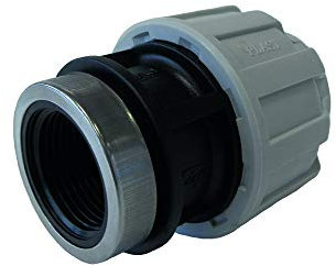 STP fittings PP Kupplung mit Innengewinde, 25 mm x 3/4 Zoll
