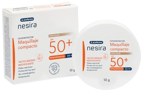 ACOFARMA F50+ maquillaje compacto