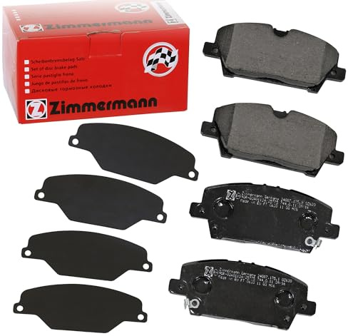 Zimmermann 24087.175.1 Series Disc Brake Pads Front 2 Sensors Acoustic