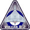 Avro Vulcan Vinyl-Aufkleber B.2 RAF V-Force Bomber British Royal Airforce UK, 9,5 cm
