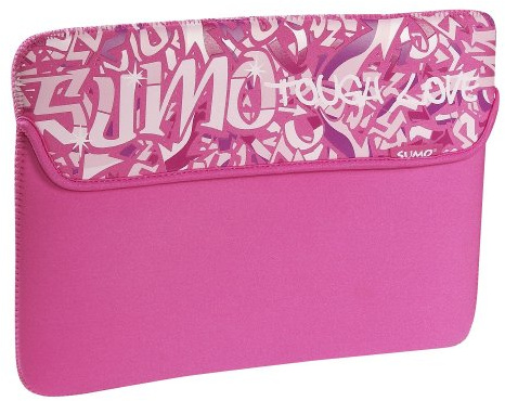 Mobile Edge Sumo Graffiti Sleeve - 8.9 Netbook, Pink 8.9 Housse Rose - Sacoches d'ordinateurs Portables (Pink, Housse, 22,6 cm (8.9), Rose)