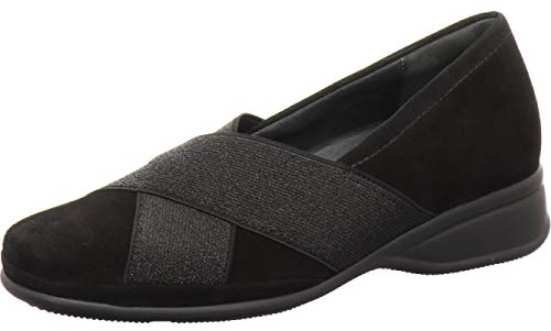 Semler Damen Ria Slipper, Schwarz, 36 1/3 EU