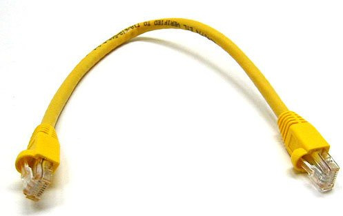 Pack de 30 – amarillo 1 m cat6 Ethernet Cable de red LAN Internet Cable de parcheo RJ45 Gigabit