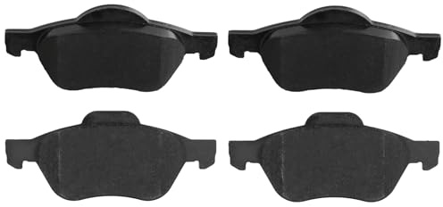 TRW GDB1687 Bremsbelagsatz 4-Teilig für Renault Clio III (BR0/1, CR0/1) 2005-2014 Vorderachse und Andere Fahrzeuge | Kompatibel mit: RENAULT CLIO III, GRAND SCÉNIC II, MEGANE I Cabriolet, MEGANE I Grandtour, MEGANE II
