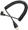 chenyang CY 90 gradi ad angolo retto tipo Mini HDMI maschio a HDMI maschio molla elastica CAVO 4 piedi
