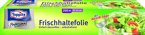 Toppits Film alimentaire extra large 200 m avec aide à la déchirure