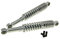 2EXTREME 2x Hercules Stoßdämpfer chrom 300mm Mofa Moped Prima Optima P3 HR MF MP Kreidler
