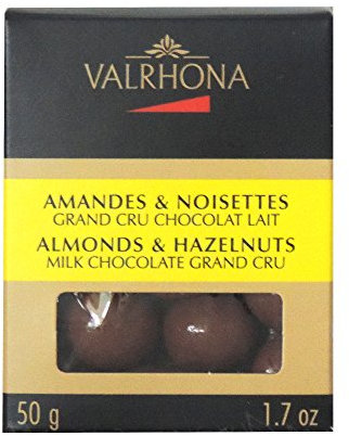 Valrhona - Amandes & Noisettes - Grand Cru Chocolat Lait - 50g