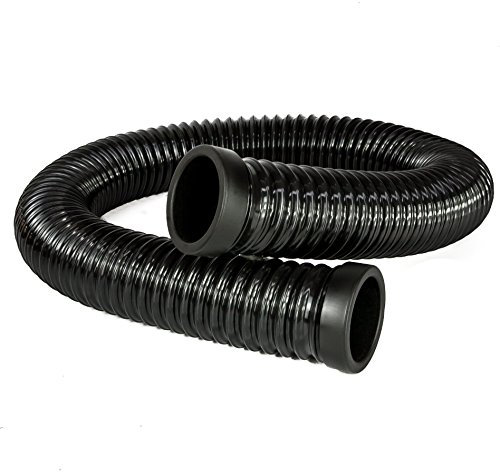 Ramair Filter CAD50-1000bk-2 Cold Air Feed Black Ducting, 50mm x 1m