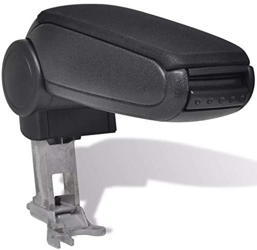 vidaXL Apoyabrazos para vehículo Negro Apoyabrazos Central Apoyabrazos de Coche