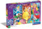 Clementoni 20140 Brilliant Puzzle Disney Prinzessinnen – Puzzle 104 Teile ab 6 Jahren, farbenfrohes Kinderpuzzle mit Schimmer-Effekt, Geschicklichkeitsspiel für Kinder