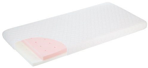 Alvi Matratze Klima Kim 70x140 cm | Kindermatratze Komfortschaum mit Luftkanälen für Klimaregulierung | Baby Bettmatratze beidseitig nutzbar | mit abnehmbarem Bezug & Sicherheitsreißverschluss