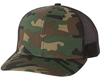 Richardson. Army Camo/ Black. Adjustable. 112P. 00739845494308