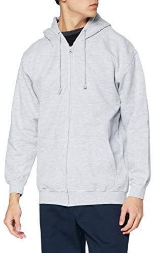 Awdis Zoodie Men's Hooded Sweatshirt, grey, XXL
