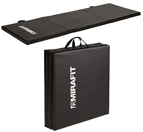 Mirafit 6ft Folding Exercise Mat - 4cm - Choice of Colour