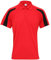 AWDis Cool Contrast Polo Fire Red/Jet Black