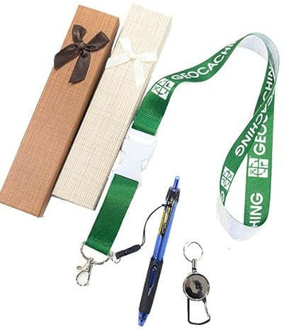 All-Weather Power Tank Pen waterproof Stift Kugelschreiber mit Lanyard- Schlüsselband Geschenk - schreibt in jeder Lage bis -20° Air Pressure, Gasdruck Mine Geocaching
