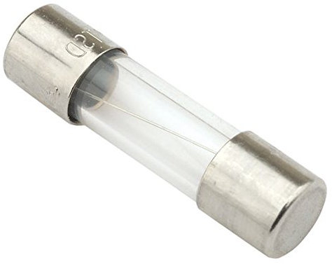 10 x 100 mA 20 mm vidrio lenta fusible