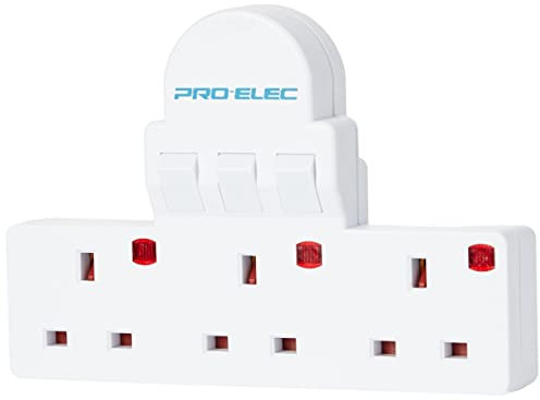 Pro-Elec 3 Switch Adaptor Gang