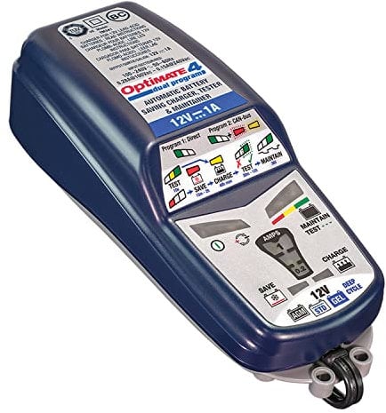 OptiMate 4 Dual Program 12V Motorcycle Automatic Battery Charger Optimiser