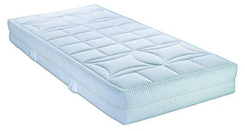 S-leepline KOMFORT-PUR-PLUS XL Hotelmatratze 5-Zonen Tonnentaschenfederkernmatratze in 120 x 200 cm | sofort lieferbar