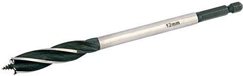 Draper 35090 Expert 4 Fluted Vortex Auger Bit, 12mm x 165mm