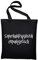 STYLETEX23 Mary Poppins Fun Jutebeutel Baumwolltasche, schwarz