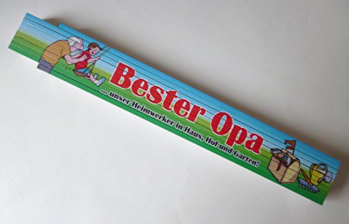 Zollstock/Meterstab 2m - Bester Opa