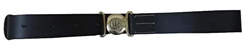 warreplica WWII US-Offiziere Leder Garrison Gürtel - Nachdruck