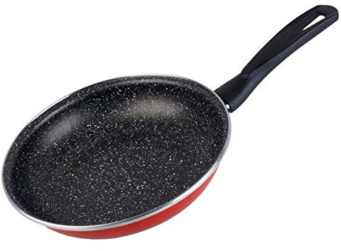 Bergner Furia Sartén, Acero, Rojo, 24 cm