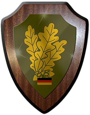 Copytec Wappenschild Jägertruppe Wappen Wandschild Barettabzeichen Bundeswehr #19854
