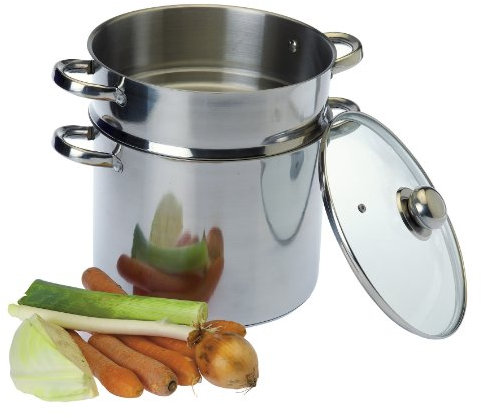 Baumalu Couscous, Stainless Steel, Silver, Diamètre : 26 cm