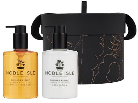 Noble Isle Summer Rising Luxury Duo Gift Set 250ml x2