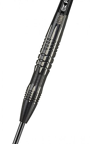 TARGET Power Phil Taylor 8ZERO Black Titanium Steel Tip Darts (22g) inkl. 1 Satz Empire®™ Flights