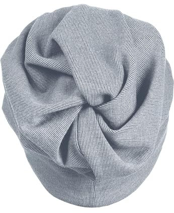 MSTRDS Unisex Rib 2in1 Beanie Strickmütze, Grau (Ht. Grey 5032), One Size