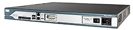 Cisco 2811 Eingebauter Ethernet-Anschluss Blau, Edelstahl - Kabelrouter (10,100 Mbit/s, IEEE 802.3,IEEE 802.3u, ATM, Frame Relay, IP, ISDN, RTP, QSIG, HTTP, SNMP 3, IPSec, Cisco IOS)