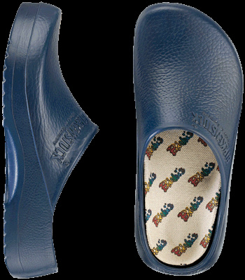 Birki's Unisex Super Birki Clogs, Blue, 7.5 UK
