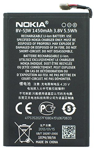 Nokia Original-Akku BV-5JW Lumia 800, N9-00, 1450 mAh