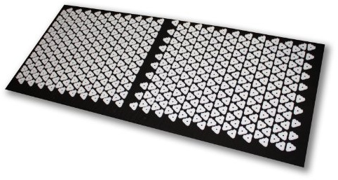 Kein Hersteller Akupressurmatte Shanti groß (120 x 50 cm, schwarz)