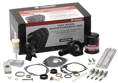 Mercury Hors-bord 75-115 HP 4 temps 2,1 l 300 heures entretien kit 8M0097855